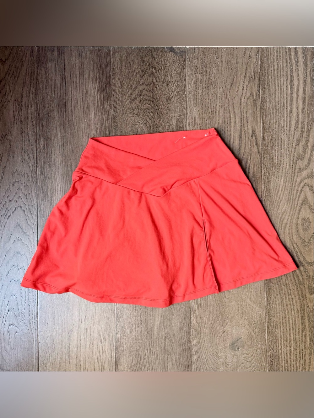 NWOT Blogilates Crisscross Slit
Skort - Coral Red Sz M